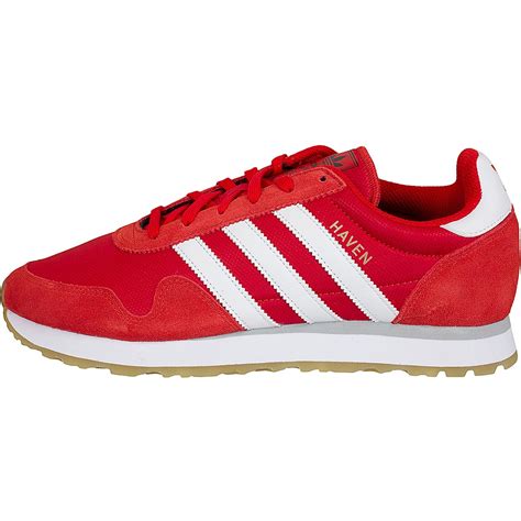 adidas turnschuh weiß rot